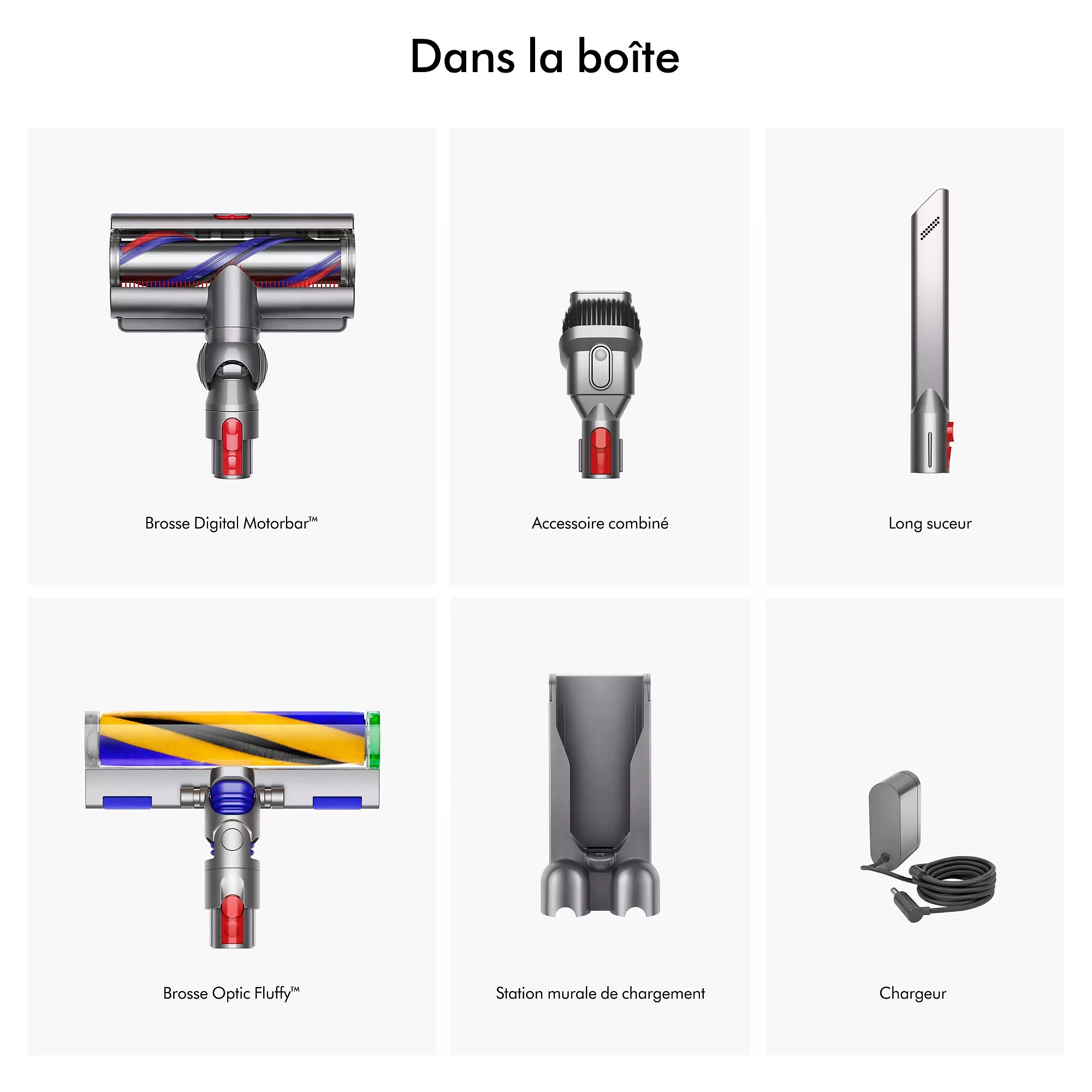 Aspirateur sans-fil Dyson V15 Detect™ Absolute (jaune/nickel)