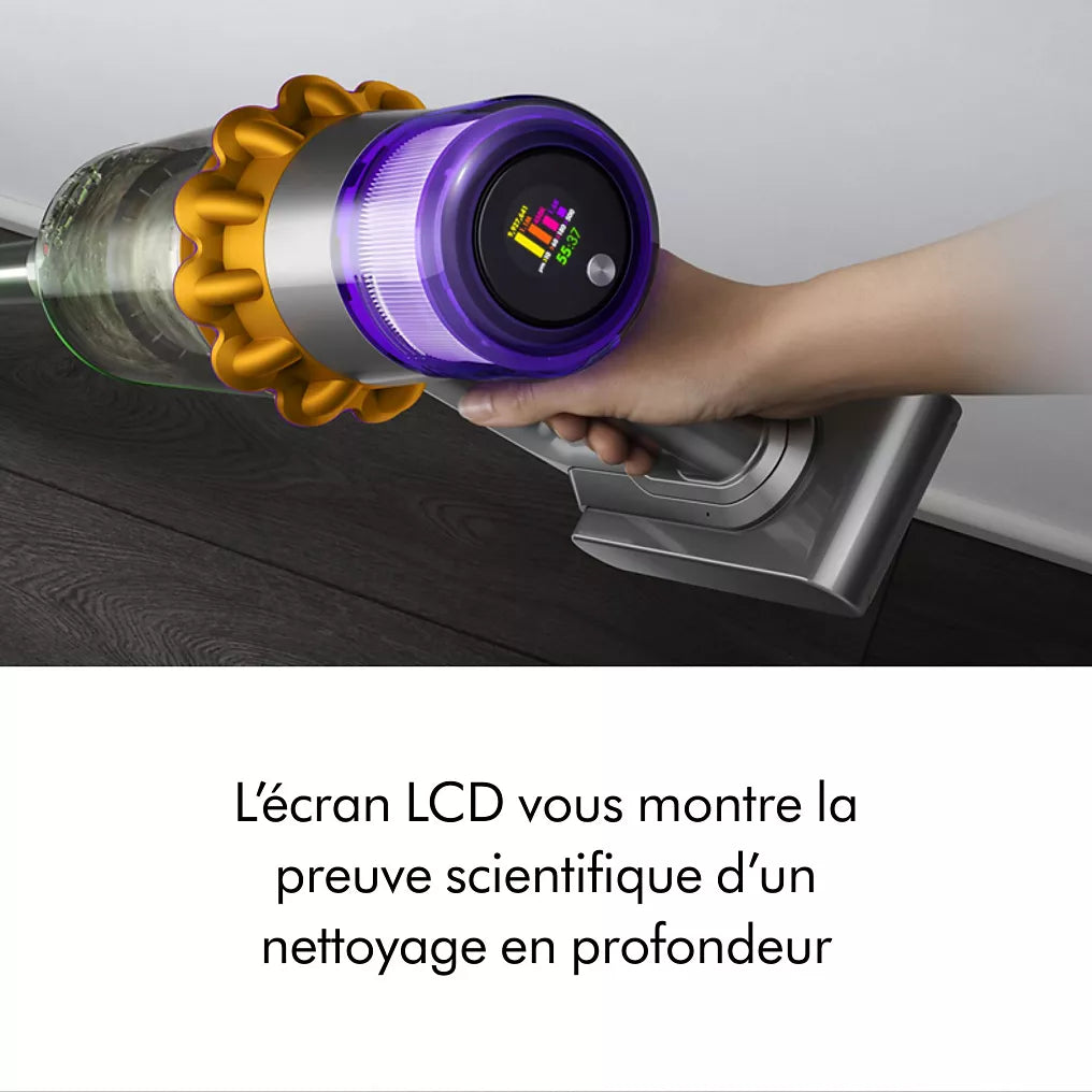 Aspirateur sans-fil Dyson V15 Detect™ Absolute (jaune/nickel)
