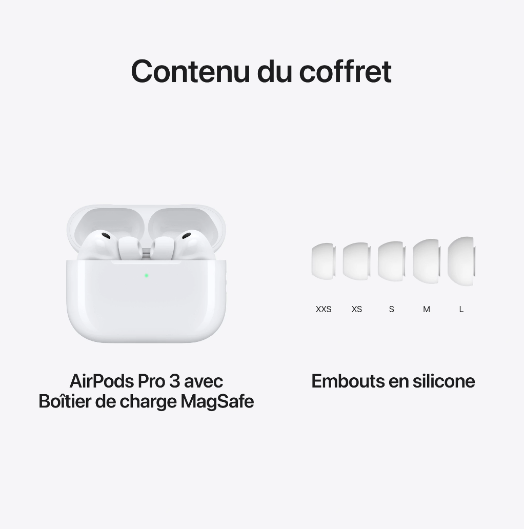 AirPods Pro 3ᵉ génération